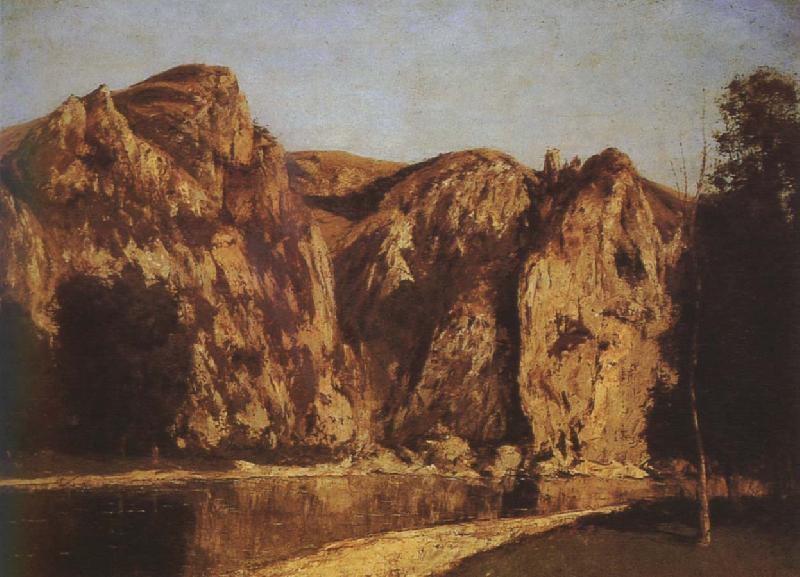 Gustave Courbet River oil painting image